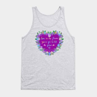 Love is a Flower Tank Top